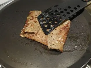 Galettes Saint-Jacques et poireaux : Étape 6