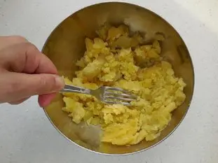 Brick pommes de terre et champignons : Étape 5