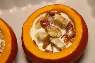 Potimarrons garnis en gratin : Étape 10