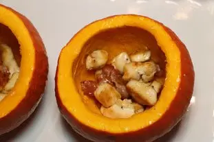 Potimarrons garnis en gratin : Étape 7