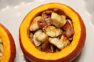 Potimarrons garnis en gratin : Étape 9