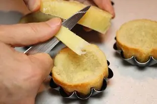 Oeufs en coque de brioche : Étape 10