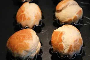 Oeufs en coque de brioche : Étape 6
