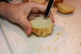 Oeufs en coque de brioche : Étape 8