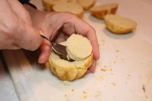 Oeufs en coque de brioche : Étape 9