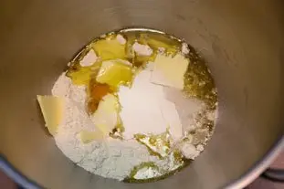 Cake aux épinards et au Comté : Étape 1