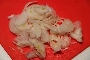 Oeufs rabattus aux poireaux : Étape 2