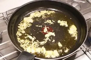 Oeufs rabattus aux poireaux : Étape 4