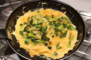 Oeufs rabattus aux poireaux : Étape 9