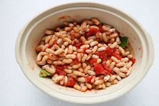 Saucisses aux mogettes : Étape 5