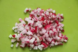 Têtes de champignons aux rillettes : Étape 1