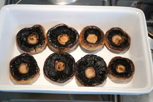 Têtes de champignons aux rillettes : Étape 5