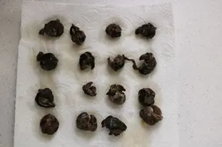 Escargots en galette briochée : Étape 3