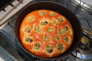 Escargots en galette briochée : Étape 8