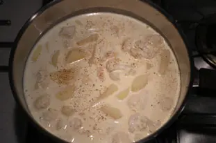 Moelleux de chou-fleur en ramequins : Étape 3