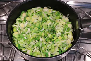 Volaille poireaux-Tandoori : Étape 5