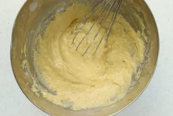 Cake au chorizo, olives et tomates confites : Étape 5