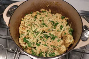 Gratin de chou fleur à la moutarde : Étape 11