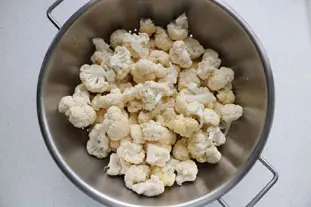 Gratin de chou fleur à la moutarde : Étape 2