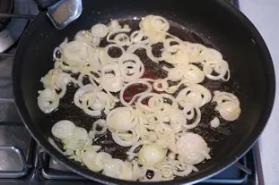 Omelette épinard et poulet en gratin : Étape 2