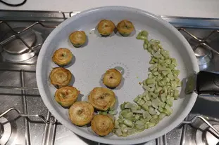 Artichauts violets gratinés en Mornay : Étape 7