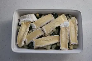 Gratin d'asperges et épinards : Étape 5