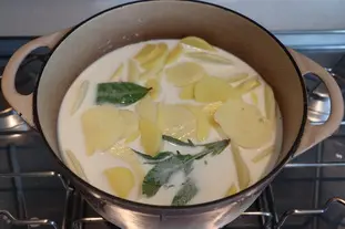 Pommes de terre bourguignonnes : Étape 2