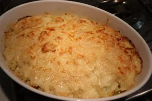 Gratin de chou fleur au parmesan