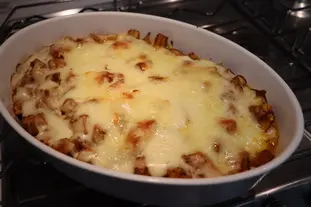 Gratin épicé de courge butternut