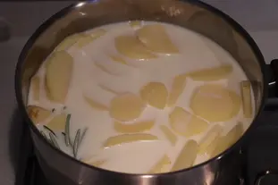 Gratin de pommes de terre charcutier : Étape 2