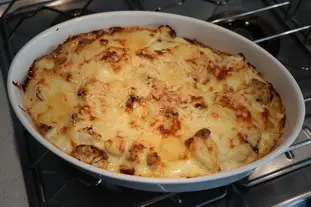 Gratin "grillé dedans"