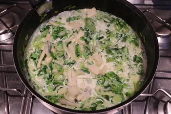 Gratin de poireaux au Morbier : Étape 7