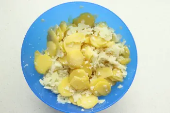 Gratin aux saveurs de Parmesan : Étape 9