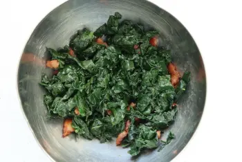 Parmentier d'épinards : Étape 5