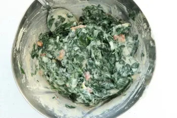 Parmentier d'épinards : Étape 6