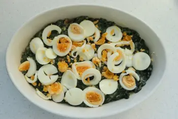 Parmentier d'épinards : Étape 9