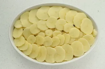 Gratin de pommes de terre aux morilles et vin jaune : Étape 18