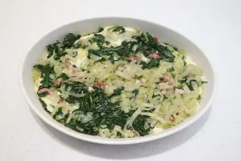 Gratin de bettes à la Mornay : Étape 13