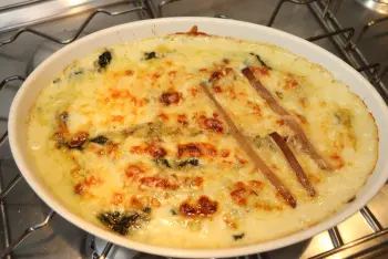 Gratin de bettes à la Mornay : Étape 15