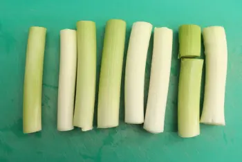 Poireaux au jambon : Étape 2