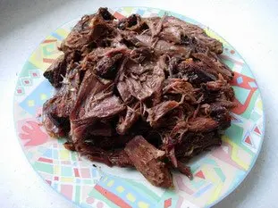 Parmentier de queue de boeuf : Étape 5