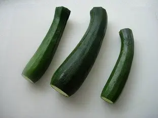 Gratin de courgette : Étape 1