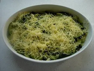 Gratin de courgette : Étape 10