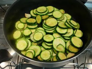 Gratin de courgette : Étape 5