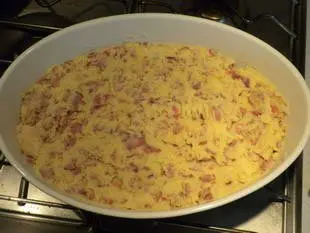 Purée gratinée aux 2 jambons : Étape 4