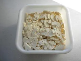 Émincé de chou-fleur aux 3 fromages : Étape 3