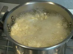 Émincé de chou-fleur aux 3 fromages : Étape 4