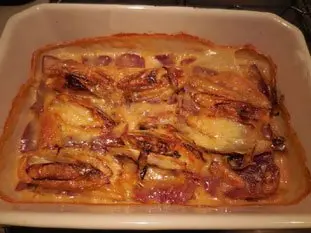Gratin d'endives à la cancoillotte