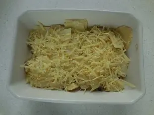 Gratin de céleri et champignons : Étape 9