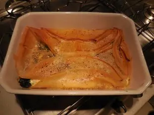 Bricks épinards-feta en gratin : Étape 11